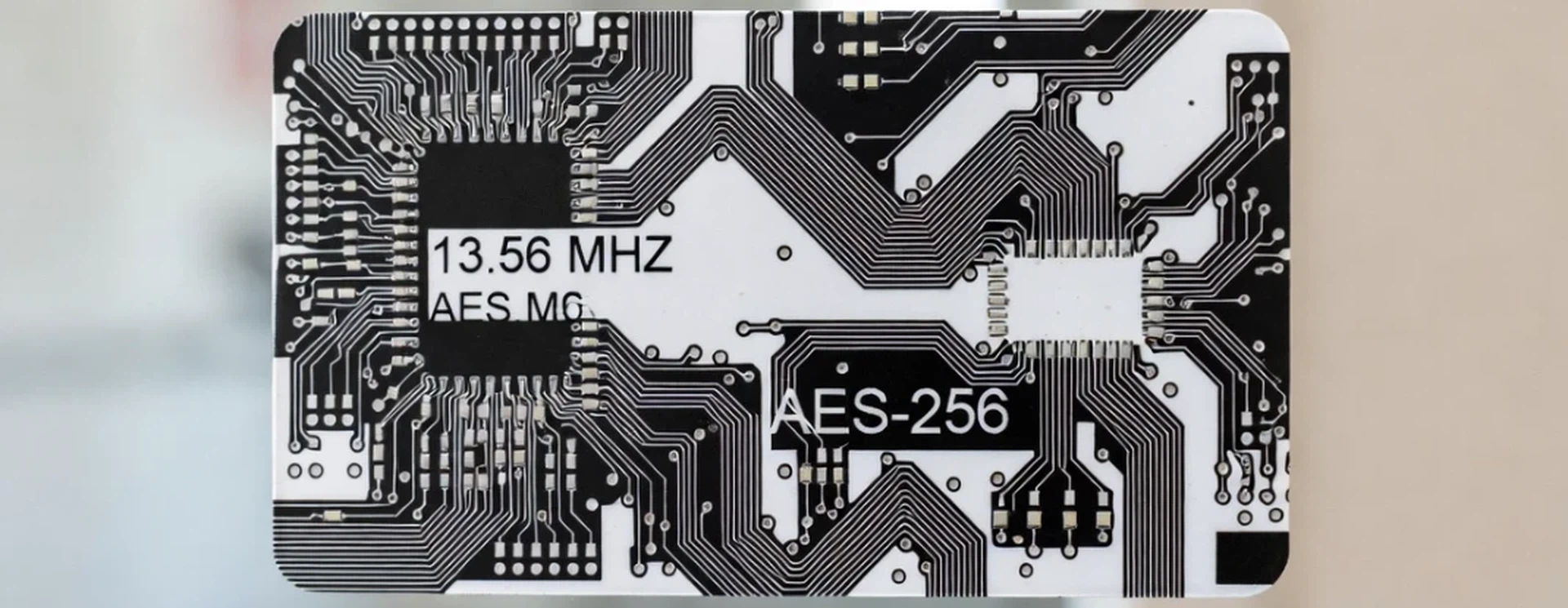 High-frequency encrypted 13.56 MHz credentials featuring AES-256 encryption and mutual authentication for secure access control infrastructure High-frequency encrypted 13.56 MHz credentials featuring AES-256 encryption and mutual authentication for secure access control infrastructure